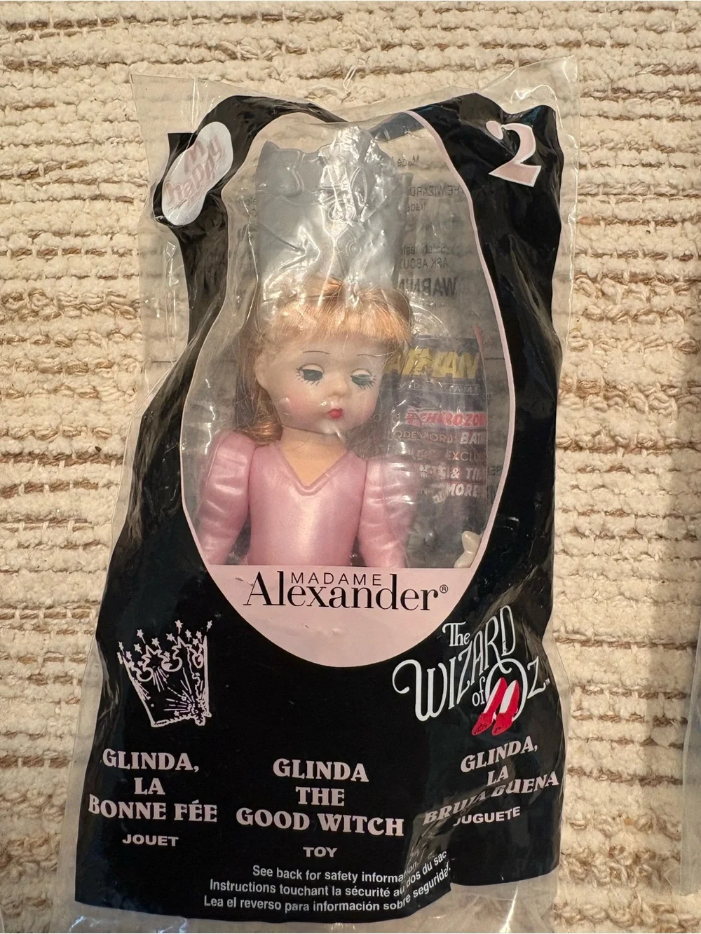 Vintage Sealed 2008 McDonald’s Wizard of Oz/WICKED Madame Alexander Lot 1-3